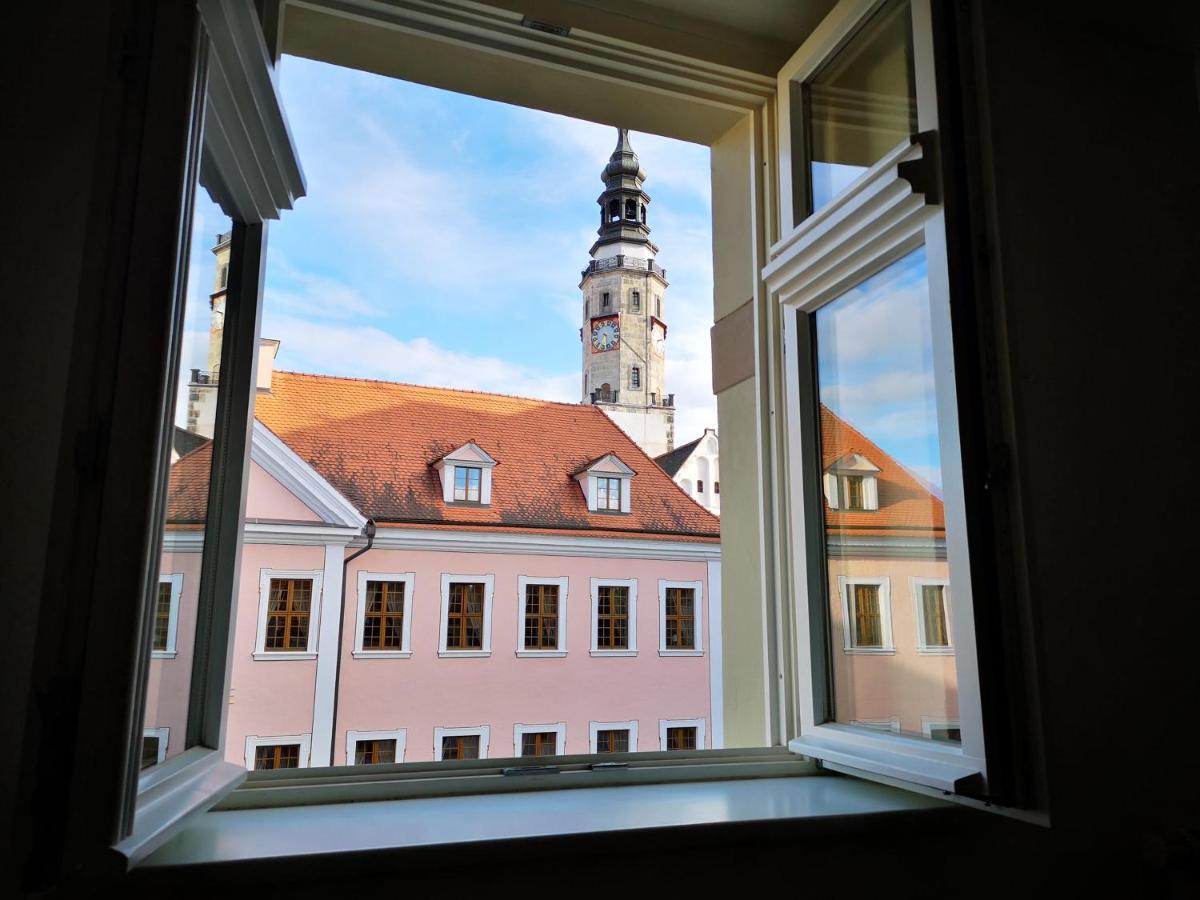 Ferienwohnungen Am Flusterbogen Görlitz Exterior foto